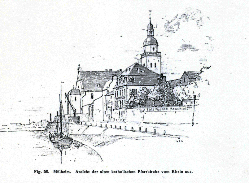 Clemenskirche_Koeln-Muelheim_um_1893